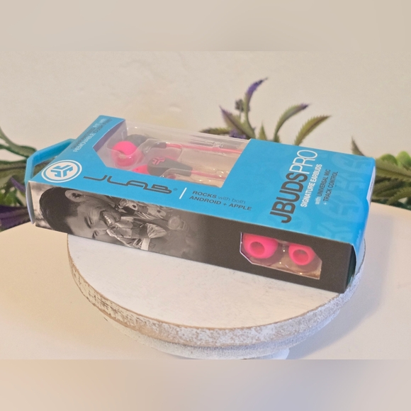 JLab, JbudsPro, Pink EarBuds - Picture 2 of 11